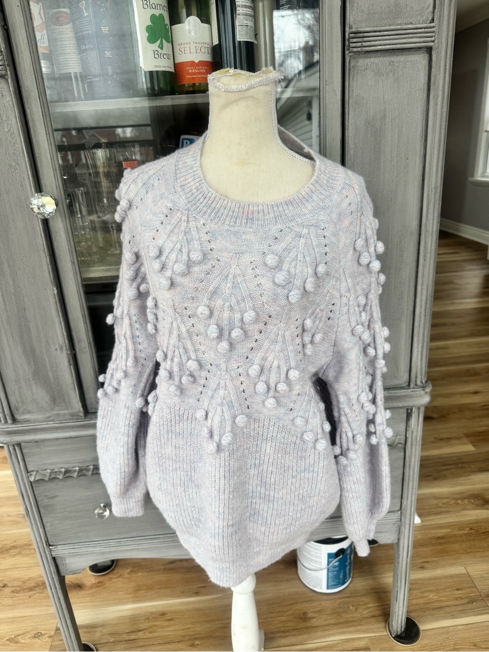 Women’s Soft Lilac Knit Sweater